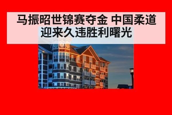 马振昭世锦赛夺金 中国柔道迎来久违胜利曙光
